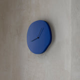 Melt Wall Clock Blue By Ferm Living - Lifestyle View