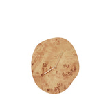 Melt Wall Clock - Natural Burl