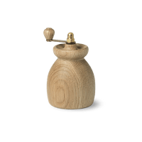 Kay Bojesen Menageri Pepper Mill, Oak, H: 3.7" By Kay Bojesen