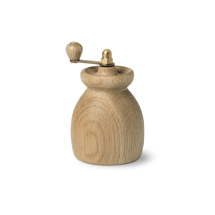 Kay Bojesen Menageri Pepper Mill, Oak, H: 3.7" By Kay Bojesen