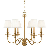 Menlo Park Chandelier - 6-Light by Hudson Valley