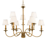 Menlo Park Chandelier - 9-Light by Hudson Valley