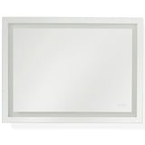 Mera Rectangular Mirror Medium By Generation Lighting - Front View