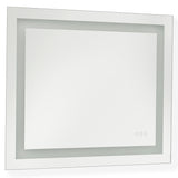 Mera Rectangular Mirror Small By Generation Lighting - Side View1