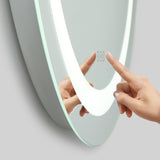 Mera Round Mirror Medium By Generation Lighting  - Side View10
