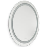 Mera Round Mirror Medium By Generation Lighting  - Side View1