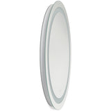 Mera Round Mirror Medium By Generation Lighting  - Side View3