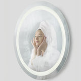 Mera Round Mirror Medium By Generation Lighting  - Side View6