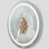Mera Round Mirror Medium By Generation Lighting  - Side View7