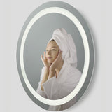 Mera Round Mirror Medium By Generation Lighting  - Side View8