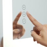 Mera Round Mirror Medium By Generation Lighting  - Side View9