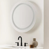 Mera Round Mirror Small By Generation Lighting - Lifestyle View4