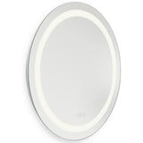 Mera Round Mirror Small By Generation Lighting - Side View2