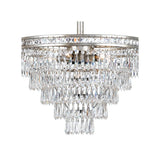 Mercer Chandelier 20'' Olde Silver