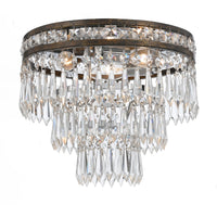 Mercer Flush Mount 12'' English Bronze