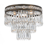 Mercer Flush Mount 12'' English Bronze