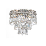 Mercer Flush Mount 12'' Olde Silver