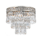 Mercer Flush Mount 12'' Olde Silver