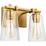 Mercer Vanity Light — 12 1/2", Burnished Brass
