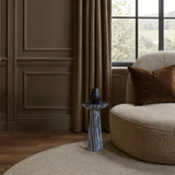 Mercura Accent Table Small Black By Renwil - Lifestyle View1