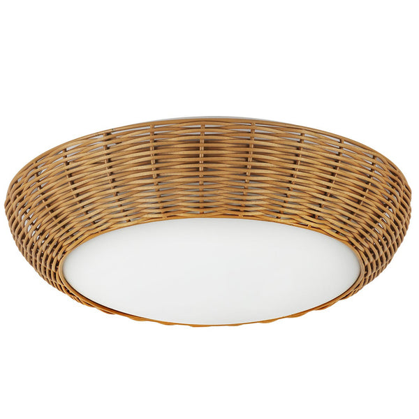 Merida Flush Mount 14 Inch By Alora - Front View1