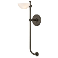 Merit Large Single Light Sconce - Black Oxide - by Fredrick Ramond