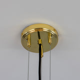 Merlot Chandelier - Polished Brass