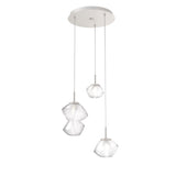 Mesa Multi-Light Chandelier By Hammerton, Number Of Lights: 3 Light, Color: Clear, Finish: Metallic Beige Silver