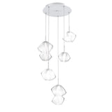 Mesa Multi-Light Chandelier By Hammerton, Number Of Lights: 5 Light, Color: Clear, Finish: Classic Silver