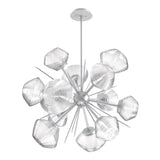 Mesa Starburst Chandelier By Hammerton, Color: Mesa Clear, Finish: Gilded Brass Classic Silver