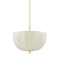 Meshelle Pendant - Aged Brass