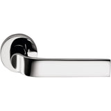 Meta Door Lever in Polished Chrome by Colombo Design