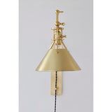 Metal No. 2 Plug-in Sconce by Hudson Valley