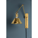 Metal No. 2 Plug-in Sconce by Hudson Valley