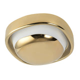 Metallic Brass Pebble Wall Sconce by Kuzco Lighting