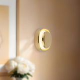 Metallic Brass Pebble Wall Sconce by Kuzco Lighting