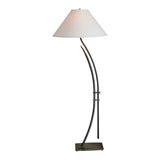 Metamorphic Contemporary Floor Lamp, shown in Natural Iron, by Hubbardton Forge