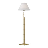 Metra Double Floor Lamp in Modern Brass by Hubbardton Forge