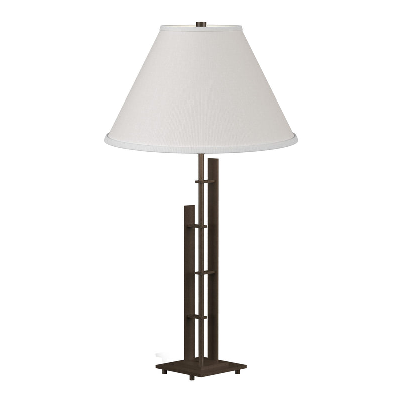 Metra Double Table Lamp in Bronze by Hubbardton Forge