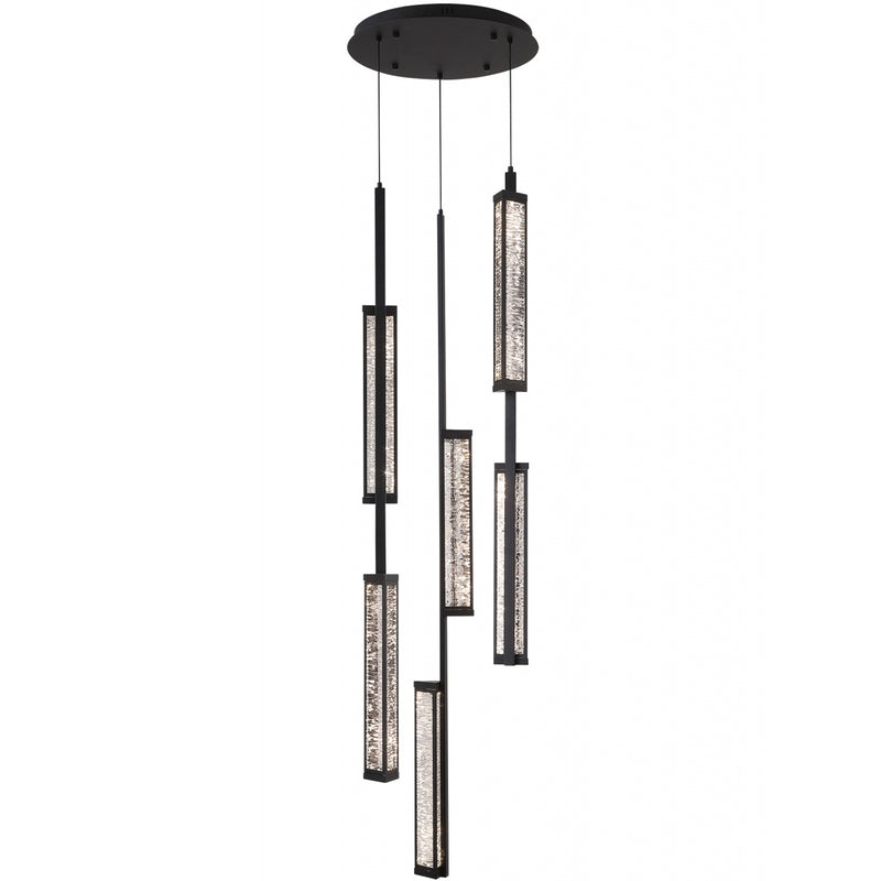 Metropole Multi-Light Suspension 6 Lights By Avenue Lighting