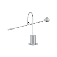Micro-Orbiter Rechargeable Table Lamp - Polished Chrome by Sonneman