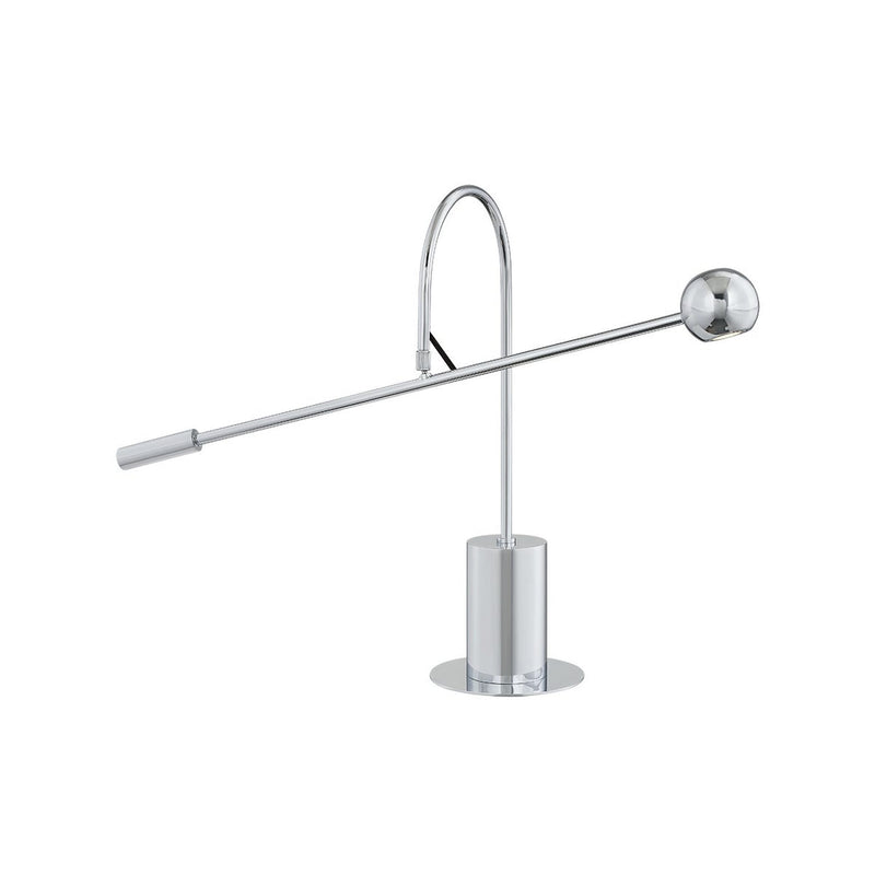 Micro-Orbiter Rechargeable Table Lamp - Polished Chrome by Sonneman
