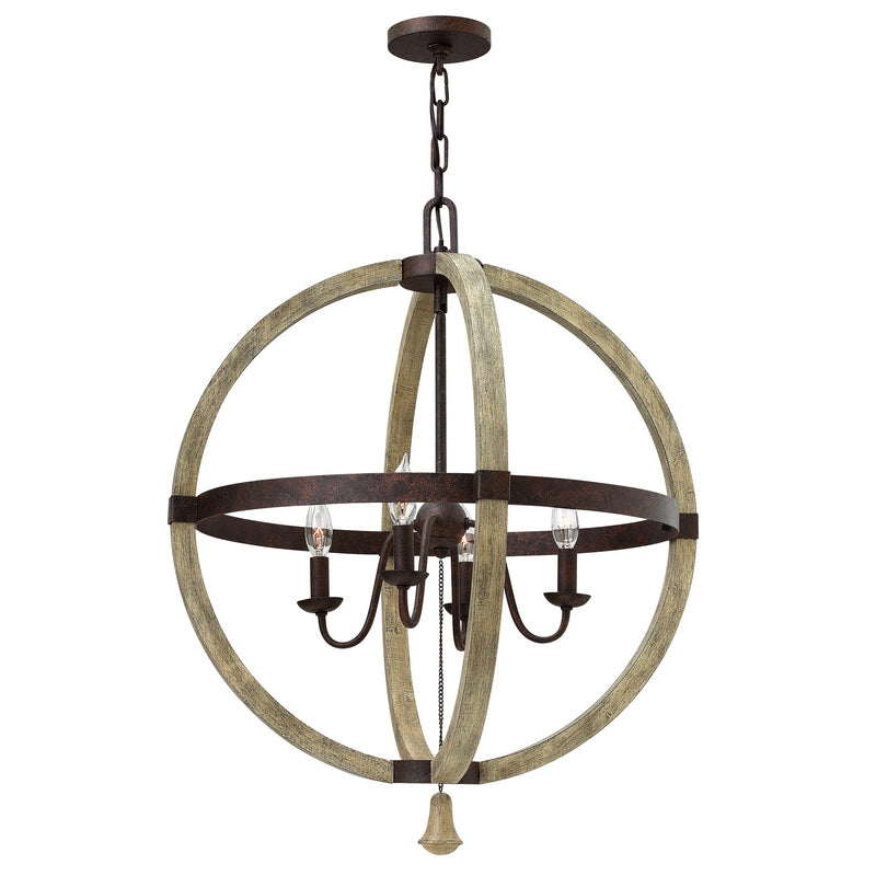 Middlefield Medium Orb Chandelier - Iron Rust - by Fredrick Ramond