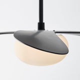 Midnight Black Housing with Midnight Black Blades Drape Smart 58inch LED Ceiling Fan by Visual Comfort Fans