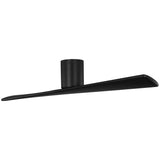 Midnight Black Housing with Midnight Black Blades Plank Smart 52" Hugger Ceiling Fan by Visual Comfort Fans