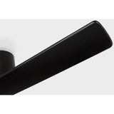 Midnight Black Housing with Midnight Black Blades Plank Smart 52" Hugger Ceiling Fan by Visual Comfort Fans