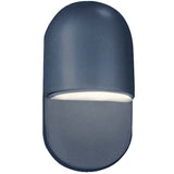Midnight Sky Ceramic Mini Outdoor Capsule Wall Sconce by Justice Design