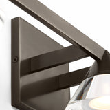 Midrand Crystal Vanity Light 26 Inch Bronze By Visual Comfort Modern - Detailed View1