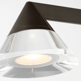 Midrand Linear Crystal Chandelier Bronze By Visual Comfort Modern - Detailed View1