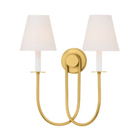 Midtown Wall Sconce - Aged Brass by Hudson Valley